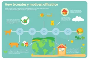 Infográfico sobre criação de infográficos para o setor agro.