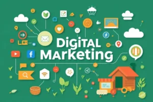 Imagem representativa do marketing digital para o agronegócio.