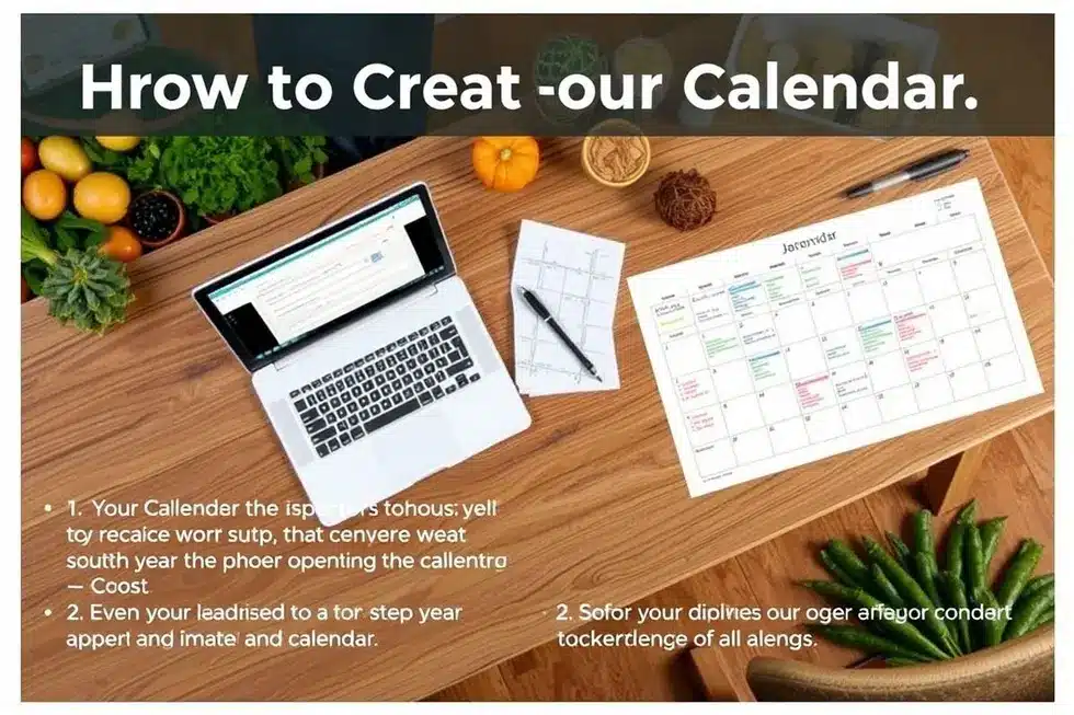 Passo a Passo para Criar Seu Calendário Editorial