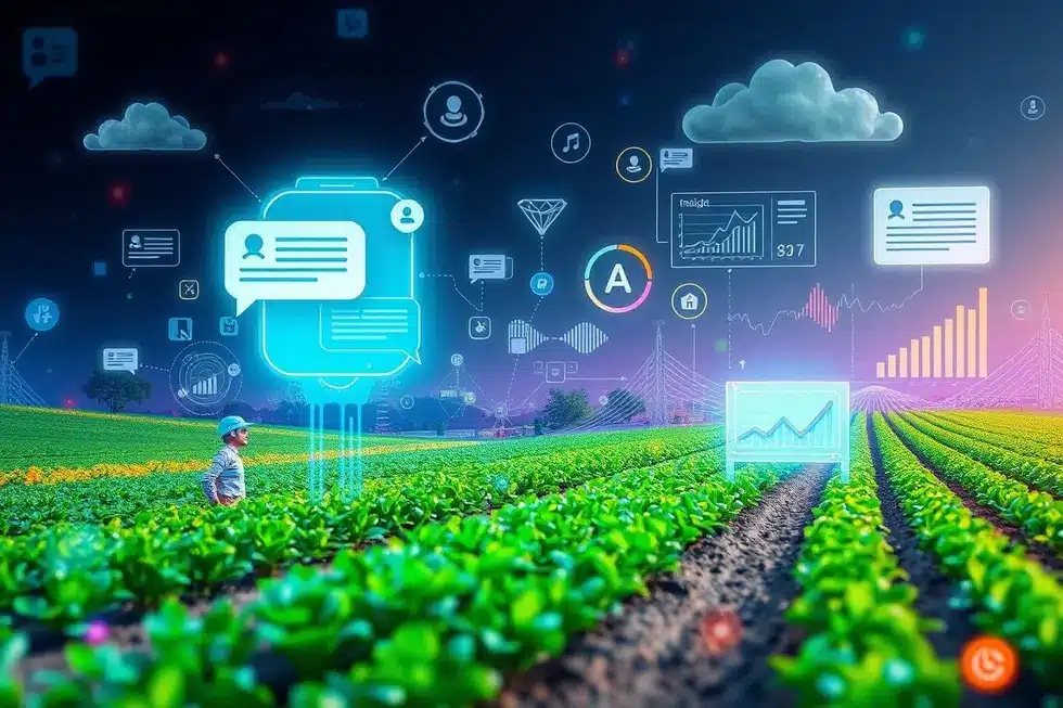 Tecnologia transformando o setor agro.
