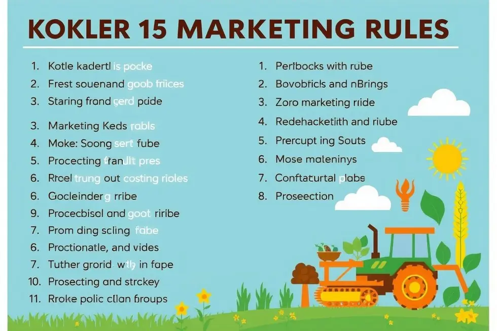 As 15 Regras de Marketing de Kotler para o Setor Agro