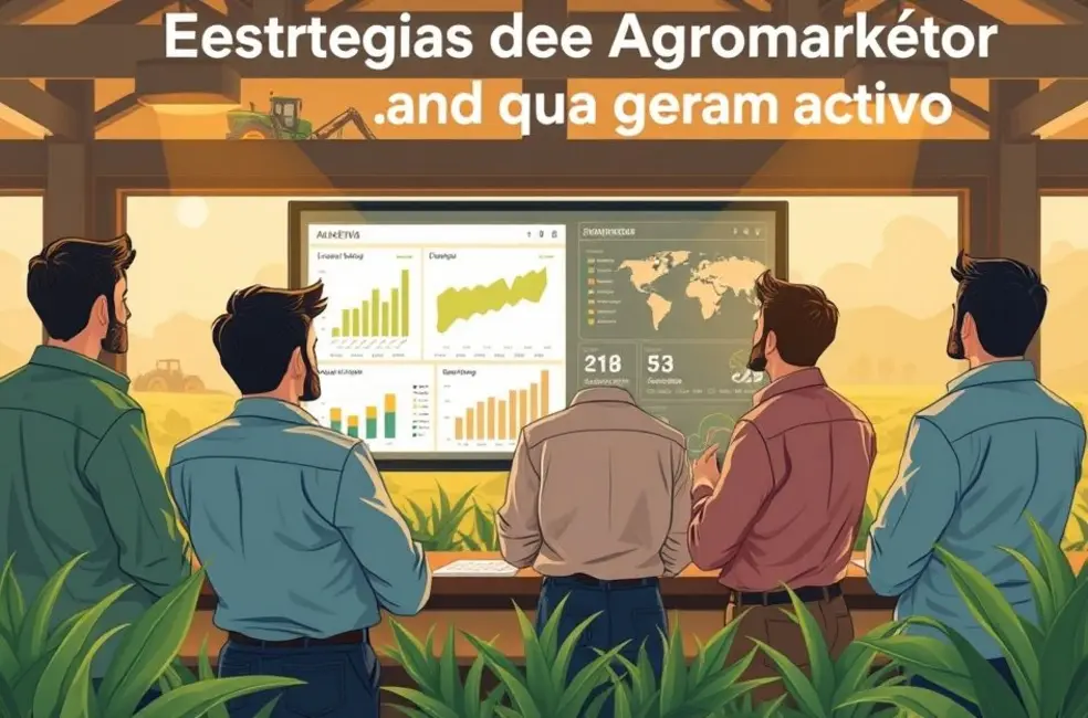 Estratégias de agromarketing que convertem prejuízo em vantagem competitiva