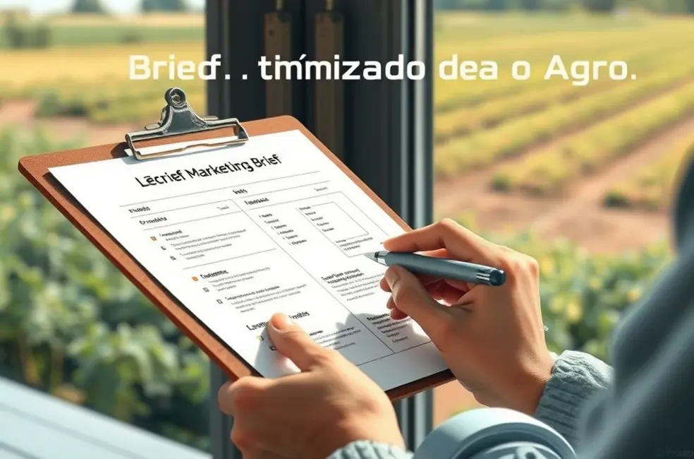 Como estruturar briefs e processos que funcionam no agro