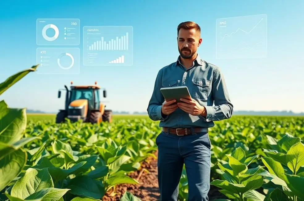 Ilustração simbólica mostrando um livro de registros afundando no solo ao lado de ferramentas agrícolas, representando risco para legados.