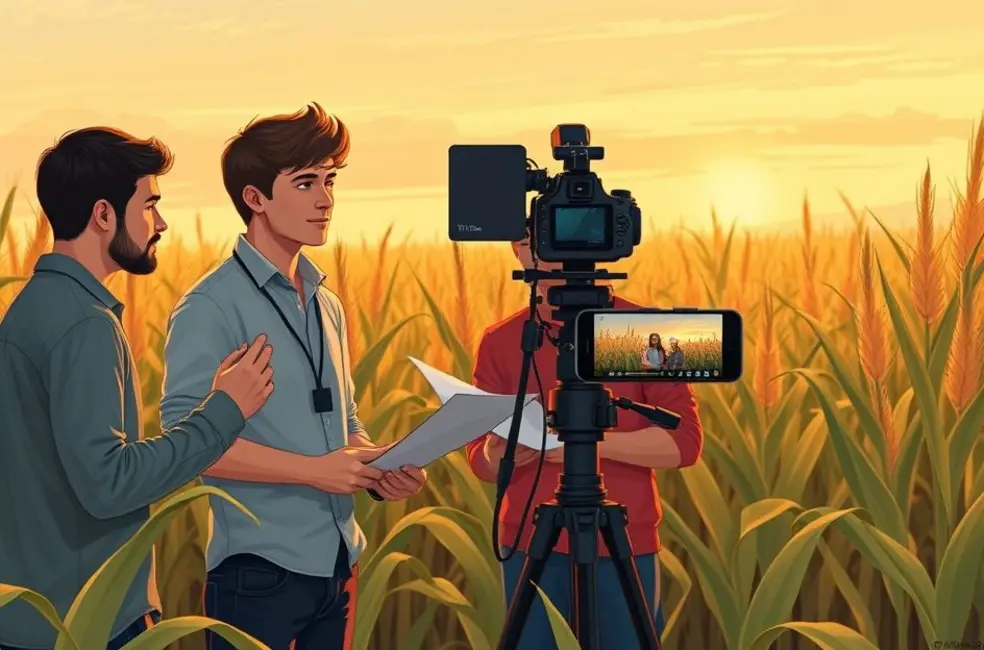 Roteiro, produção e formatos ideais para séries no agro