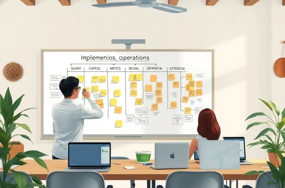 Como implementar os aprendizados com táticas e métricas