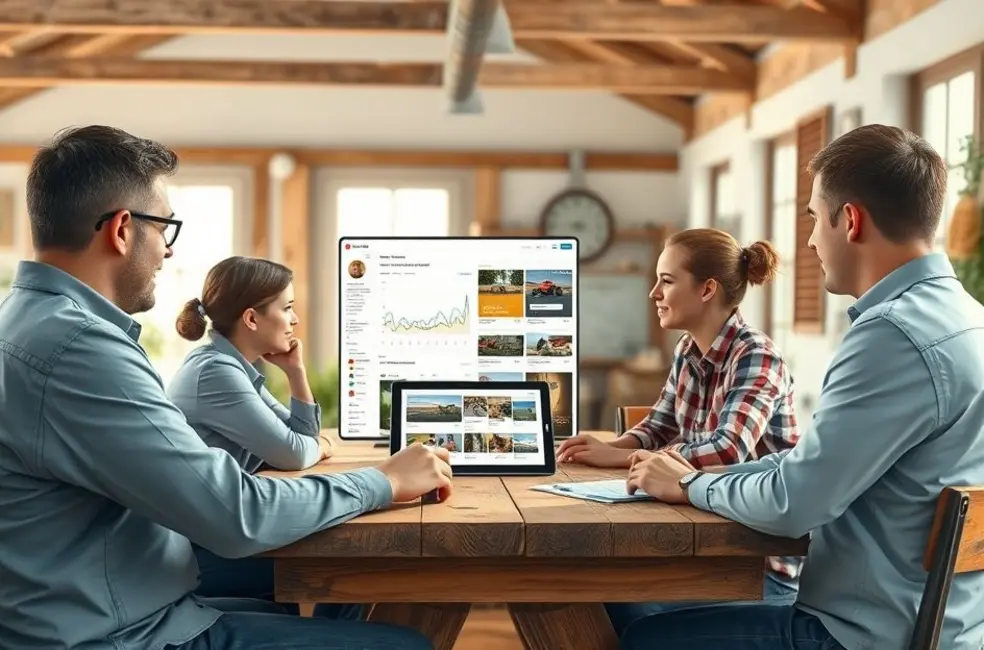 O cenário e a mudança no comportamento de descoberta