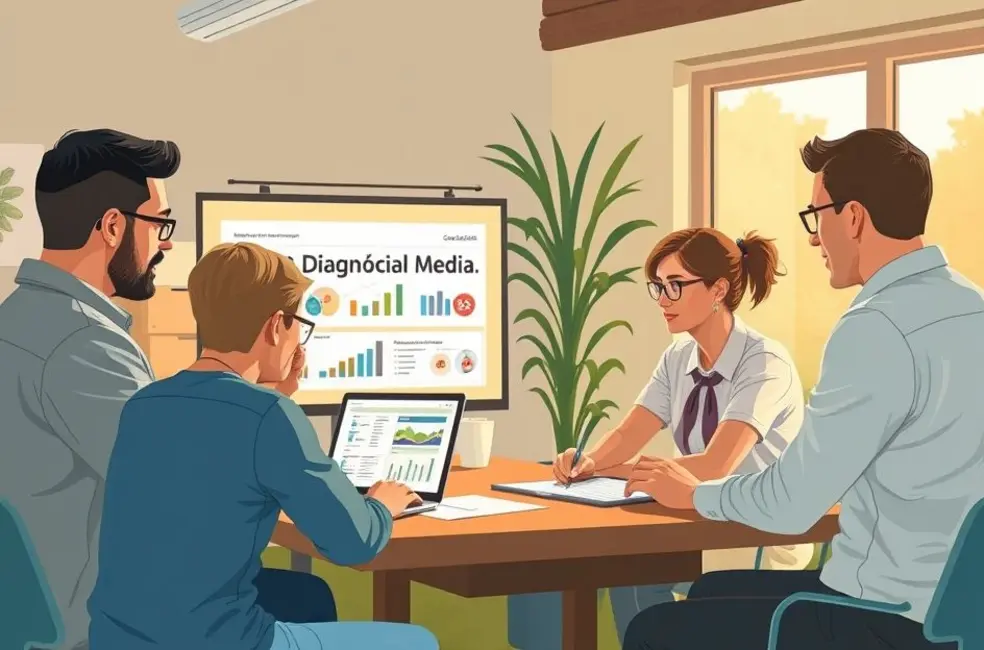 Diagnóstico e metas para social media no agro