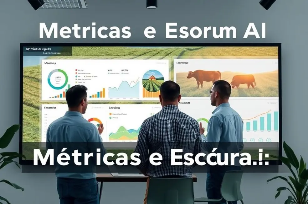 Métricas, casos e como escalar aplicacões no campo