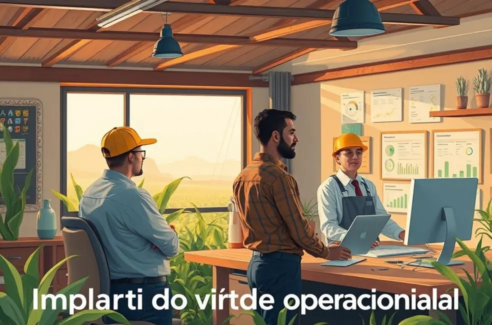 Implantando virtude operacional: táticas, métricas e casos práticos no mercado agro