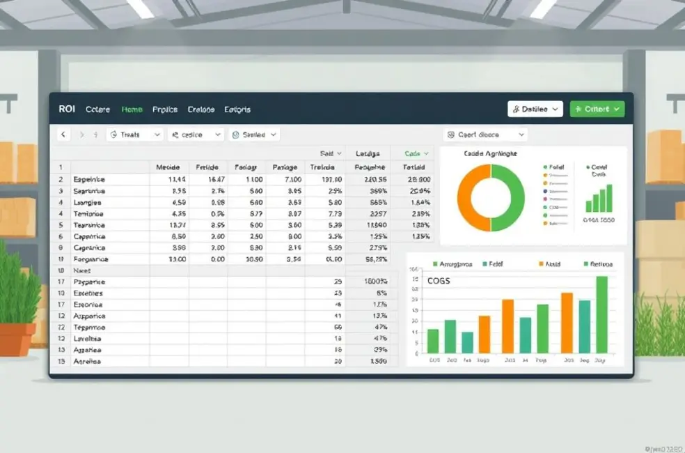 Como calcular o ROI completo no agronegócio passo a passo