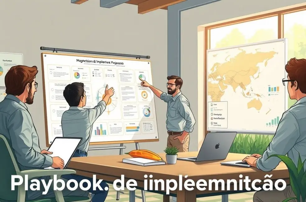 Do Plano à Colheita: Playbooks, KPIs e Casos Práticos