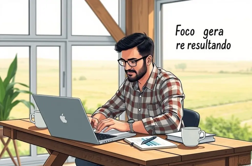 Trabalho Focado e a rotina estratégica do agromarketing
