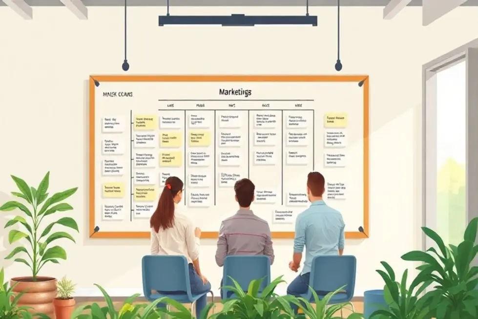 Estratégias práticas para delegar, medir e escalar agromarketing sem perder controle
