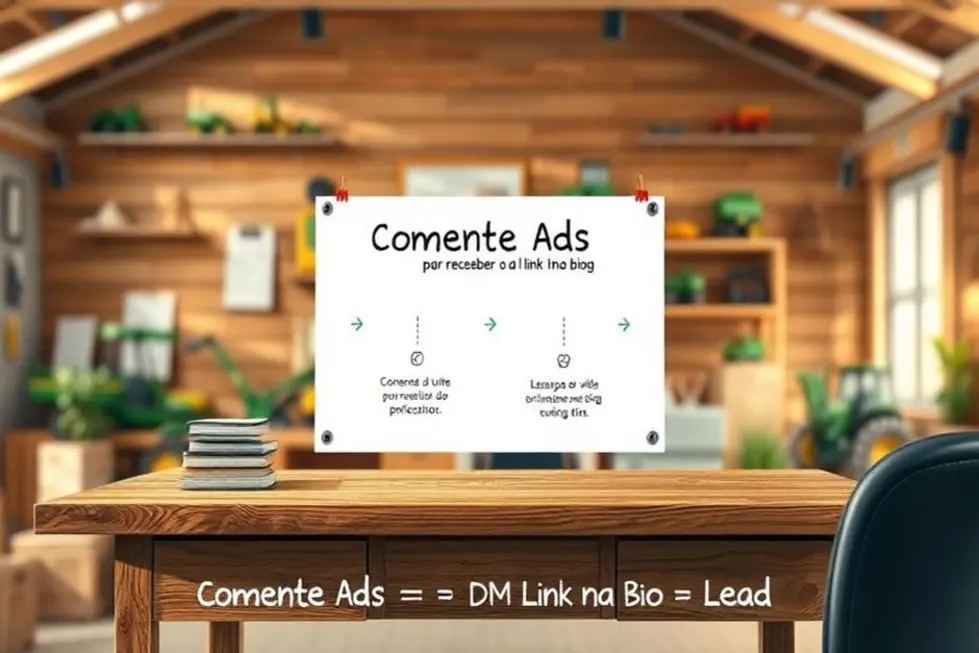 Estrutura prática de campanha e fluxo de nutrição